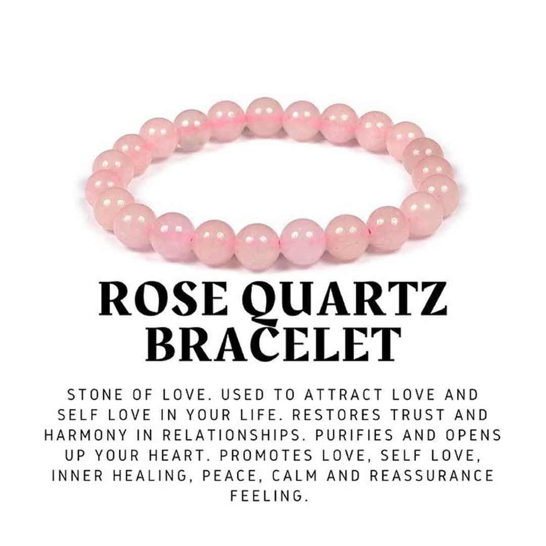 Rose Quartz - The Love Attraction Bracelet.