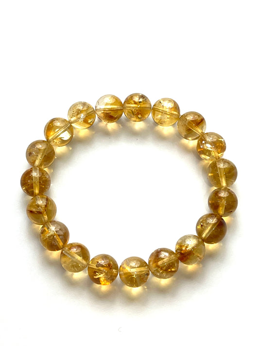 Citrine Crystal Bracelet -The Stone of Success & Abundance.
